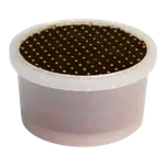 Capsula Espresso Point, trasparente con il filtro forato