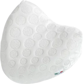 Cuscino ergonomico bianco per le gambe